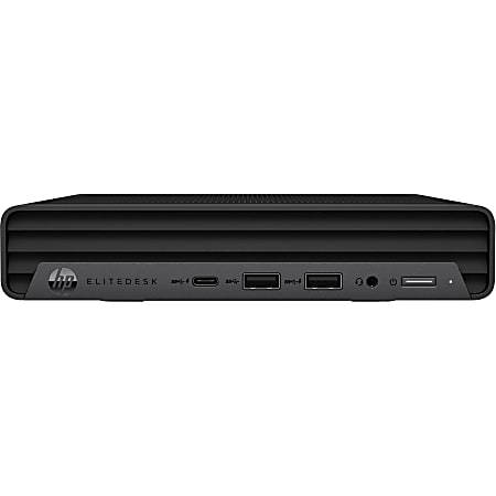 HP EliteDesk 800 G8 Desktop Computer - Intel Core i5 11th Gen i5-11500T (6 Core) 1.50 GHz - 8 GB RAM DDR4 SDRAM - 256 GB M.2 PCI Express NVMe SSD  Mini - Windows 10 Pro 64-bit - Intel UHD Graphics 750 DDR4 SDRAM - IEEE 802.11ax - 90 W