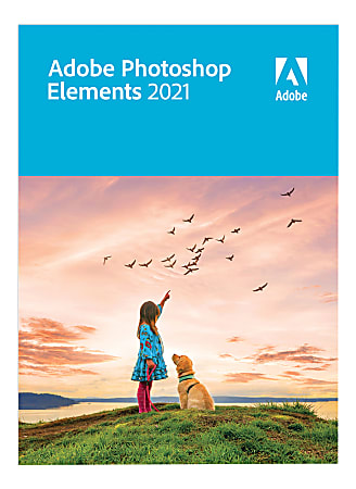 Adobe&reg; Photoshop Elements 2021, For Windows&reg; And Mac, Disc