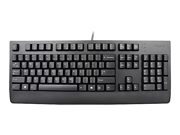 Lenovo Preferred Pro II - Keyboard - USB - QWERTY - US with Euro symbol - black