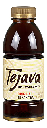 Tejava Original Unsweetened Black Tea Bags 16.9 Oz Carton Of 12 ...
