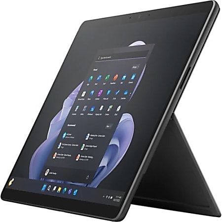 Microsoft Surface Pro 9 for Business - Tablet - Intel Core i5 - 1245U / up to 4.4 GHz - Evo - Win 11 Pro - Intel Iris Xe Graphics - 16 GB RAM - 256 GB SSD - 13" touchscreen 2880 x 1920 @ 120 Hz - Wi-Fi 6E - graphite