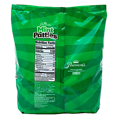 Pearsons Candy Company Mint Patties Pack Of 175 Office Depot