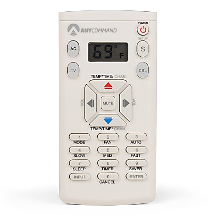 ANYMOUNT Universal Remote For Air Conditioner & TV