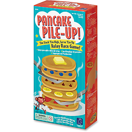Educational Insights Pancake Pile-Up Relay Race Game - Assorted