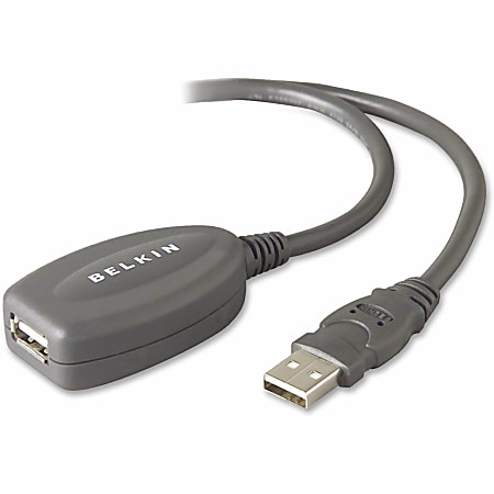 Belkin® USB 1.1 Active Extension Cable, 16'