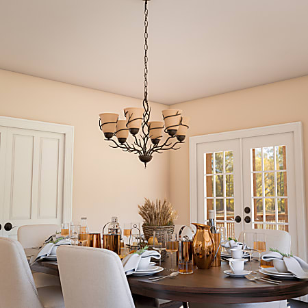 Kenroy home chandelier top