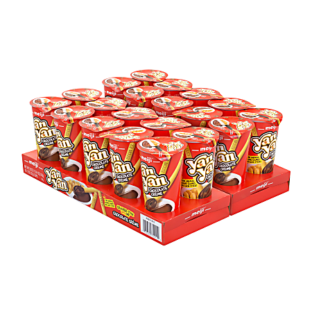 Unboxing Yan Yan Cream Snack Crispy Cracker Sticks 
