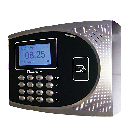 Acroprint TimeQPlus Proximity Time And Attendance System, 50 Employees