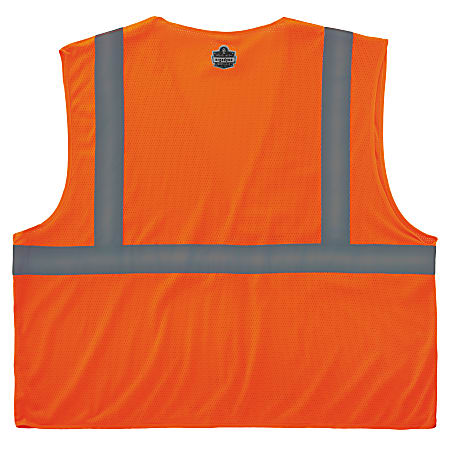 Ergodyne GloWear Mesh Hi Vis Safety Vest XS Orange ODP Business