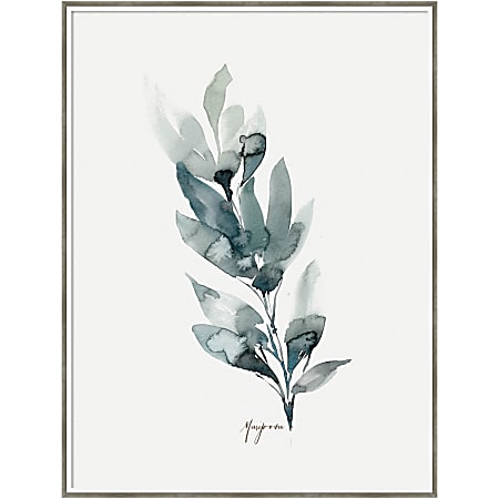Amanti Art Wild Mariposa by Sara Berrenson Wood Framed Wall Art Print, 31”W x 41”H, White