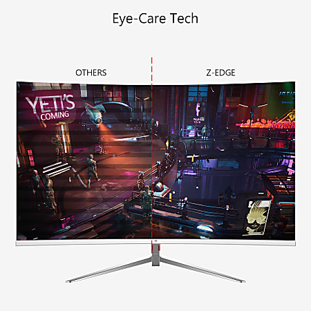 Z Edge U24C 24 R2800 FHD Curved Monitor FreeSync - Office Depot Z Edge U24C 24 R2800 FHD Curved Monitor FreeSync - Office Depot