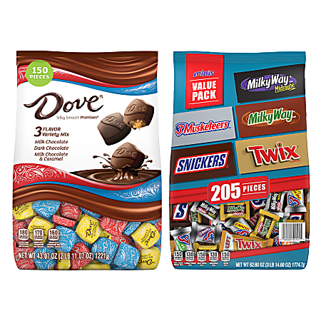 Dove Promises Variety/Mars Chocolate Favorites
