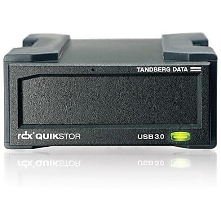 Tandberg RDX QuikStor 8782-RDX Drive Dock External - Black