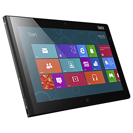 Lenovo ThinkPad Tablet 2 36795MU Tablet - 10.1" - 2 GB LPDDR2 - Intel Atom Z2760 Dual-core (2 Core) 1.80 GHz - 64 GB - Windows 8 32-bit - 1366 x 768 - In-plane Switching (IPS) Technology - Black