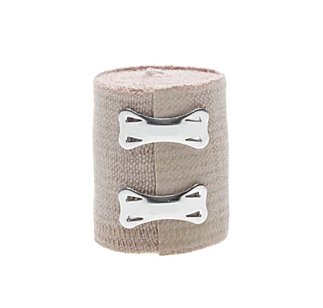 Medline Soft-Wrap Sterile Elastic Bandages, 2" x 5 Yd., Tan, Pack Of 20