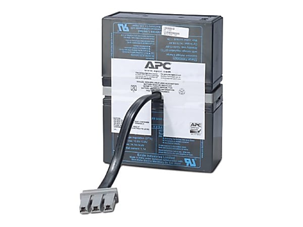 APC Replacement Battery Cartridge #33 - UPS battery - 1 x battery - lead acid - charcoal - for P/N: BR1100CI, BR1100CI-IN, BR650CI, BR650CI-RS, BT1500, BT1500BP, SC1000ICH, SN1000