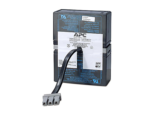 APC Replacement Battery Cartridge #33 - UPS battery - 1x battery - lead acid - charcoal -  - RBC33
