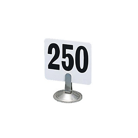 American Metalcraft Stainless-Steel Flat-Clip Card Holder, 2-1/2", Silver