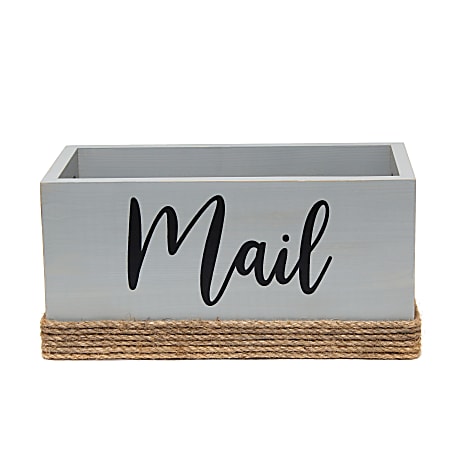 Furniture Hallway Furniture Rustic Green Mail Organizer Wall Mounted Mail Sorter