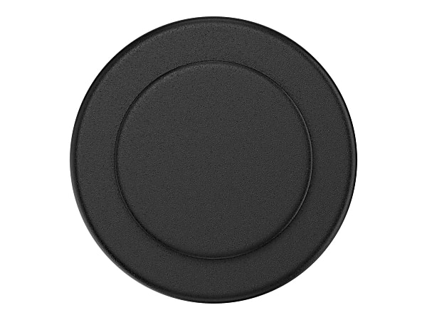 PopSockets PopGrip - Finger grip/kickstand for cellular phone - MagSafe, round - black