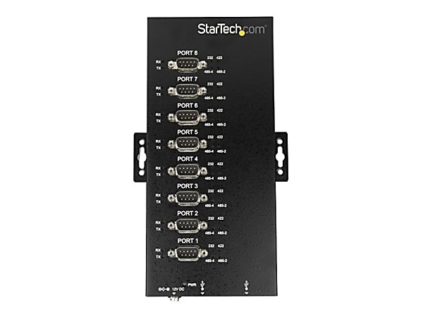 StarTech.com 8-Port Industrial USB to RS-232/422/485 Serial