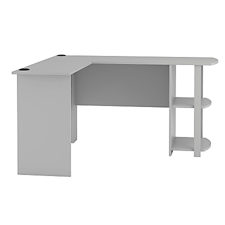 Ameriwood home l shaped 2024 desk with bookshelves