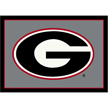 Imperial NCAA Spirit Rug, 4' x 6', University Of Georgia