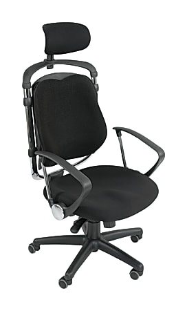 Balt® Posture Perfect Executive Chair, 44"H x 26"W x 21"D, Black