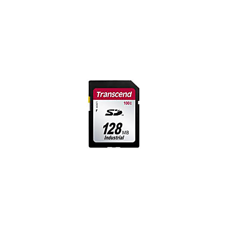 Transcend Industrial Temp SD100I - Flash memory card - 128 MB - SD