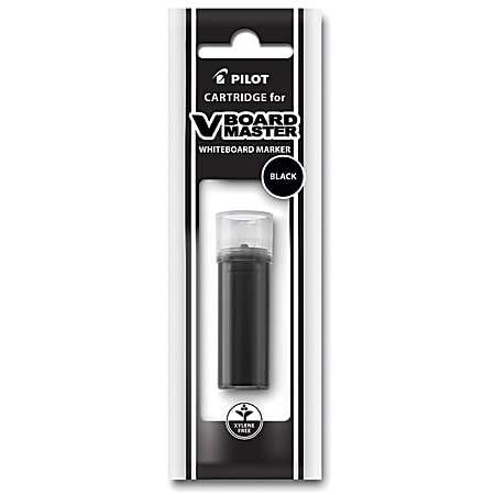 Pilot® V-Board Master BeGreen Dry-Erase Marker Refills, Black, Pack Of 12