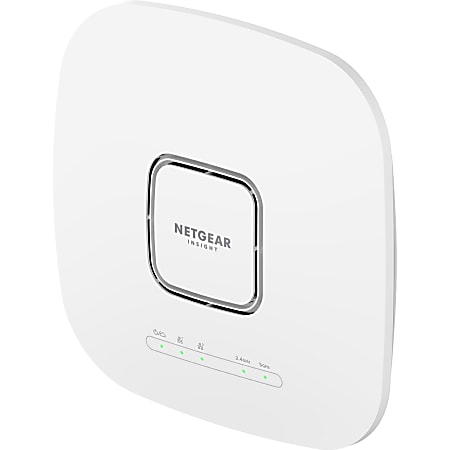 Netgear WAX625 Dual Band IEEE 802.11 a/b/g/n/ac/ax/i 5.40 Gbit/s Wireless Access Point - 2.40 GHz, 5 GHz - WAX625100NAS