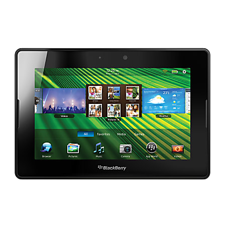 BlackBerry® PlayBook™ Tablet, 7" Screen, 16GB Storage, BlackBerry PlayBook OS 2.0, Black