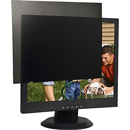 Business Source Widescreen Frameless Privacy Filter Black - For 22 Business Source Widescreen Frameless Privacy Filter Black - For 22