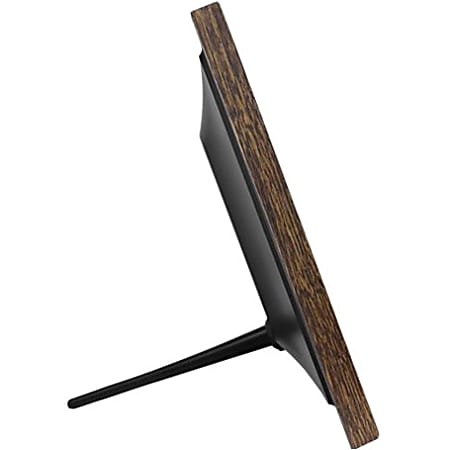 Aluratek 8 inch Distressed Wood Digital Photo Frame with Auto Slideshow ...