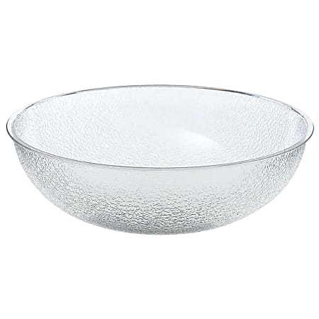 Cambro Round Serving/Salad Bowls, 20.2-Quart, Clear, Pack Of 4 Bowls