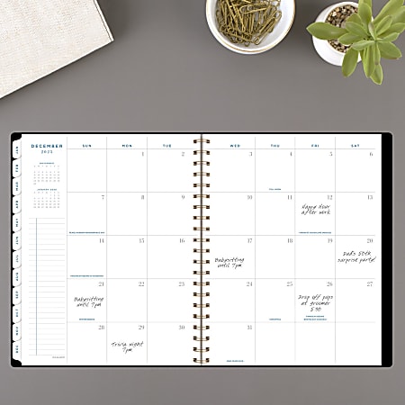 2025 AT A GLANCE EttaVee Monthly Planner Refill 5 12 X 8 12 Art Design - View #8