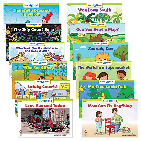 Learn To Read Reading Pack, Classroom Pack 7, GRL D - E, 6 1/4" x 9", Grades K-2