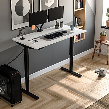 Bestar electric standing desk deals