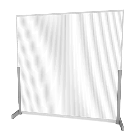 Linea Italia, Inc Wellness Line Sneeze Guard, 31" x 31", White Frost