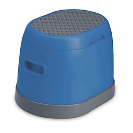 Cramer Scooter Pod Step Stool, 300 Lb. Capacity, Blue