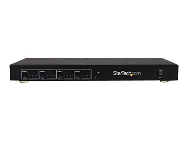 StarTech.com 4x4 HDMI Matrix Switcher and HDMI over HDBaseT CAT5 Extender - 230ft (70m) - 1080p