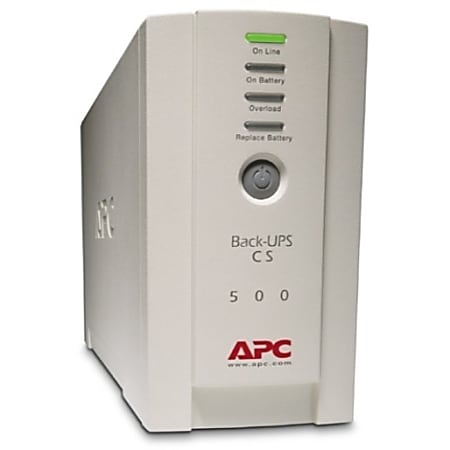 APC Back UPS Small Office 22 Minute Backup 500VA300 Watt - Office Depot