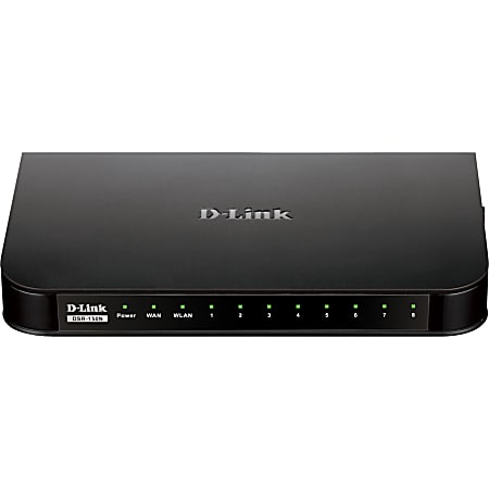 D-Link DSR-150N 8-Port 10/100 Wireless VPN Router with Dynamic Web Content Filtering - 8-Port 10/100 Wireless VPN Router with Dynamic Web Content Filtering