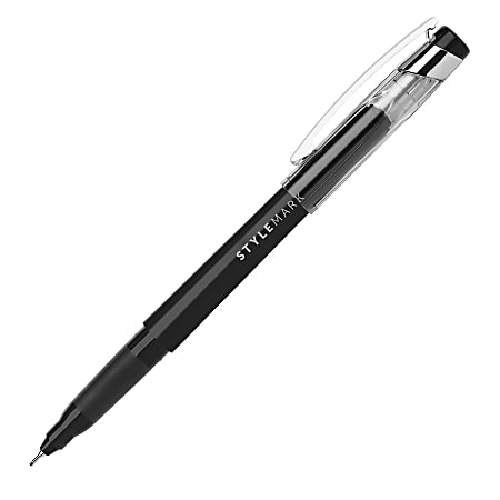  edding 1200 colour pen fine - black - 10 pens - round tip 1 mm  - felt-tip pen for drawing and writing - for school or mandala : Office  Products