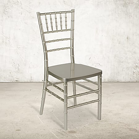 Flash Furniture HERCULES PREMIUM Series Stacking Chiavari Chair, Champagne