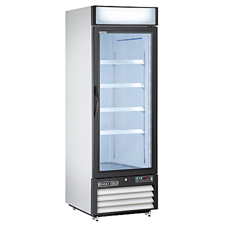 Edgecraft Maxx Cold 23 Cu. Ft. Merchandiser Refrigerator, Silver