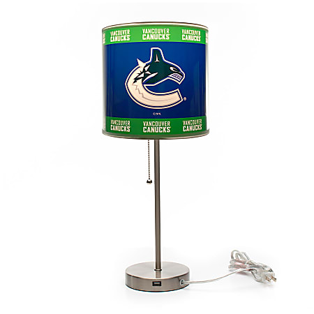 Imperial NHL Table Lamp, 19"H, Vancouver Canucks