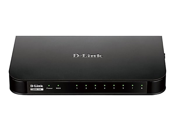 D-Link DSR-150 8-Port 10/100 VPN Router with Dynamic Web Content Filtering