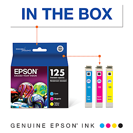 T125520-S (125) DURABrite Ultra Ink, Cyan; Magenta; Yellow T125520-S (125) DURABrite Ultra Ink, Cyan; Magenta; Yellow