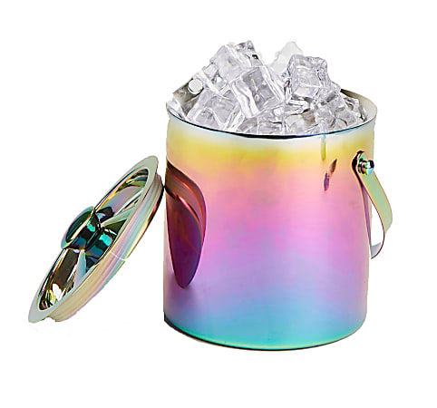 Rainbow outlet ice bucket